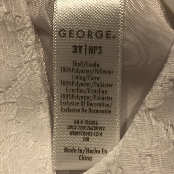 GEORGE baby Toddler Formal Eyelet Dress - Picture 11 of 16